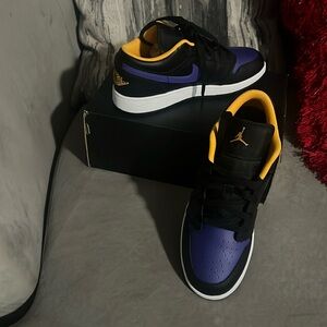 Jordan Kids Sneakers - Black and Purple
